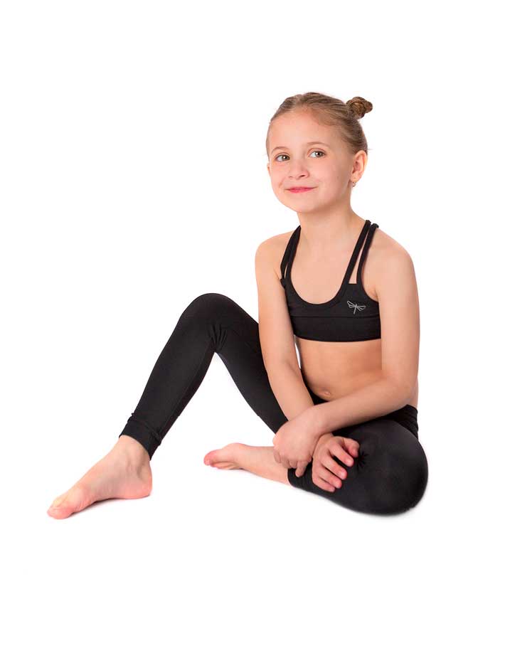 Girls leggings Flora Jr | Activewear Dragonfly Clothing