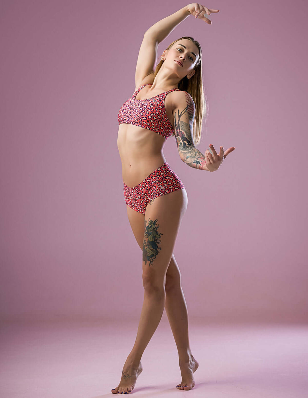 Hot pants Leo Kiss | Shorts | Color: Leo Kiss | Pole Shorts | Dragonfly Pole Dance Clothing and Bikram Hot Yoga Wear