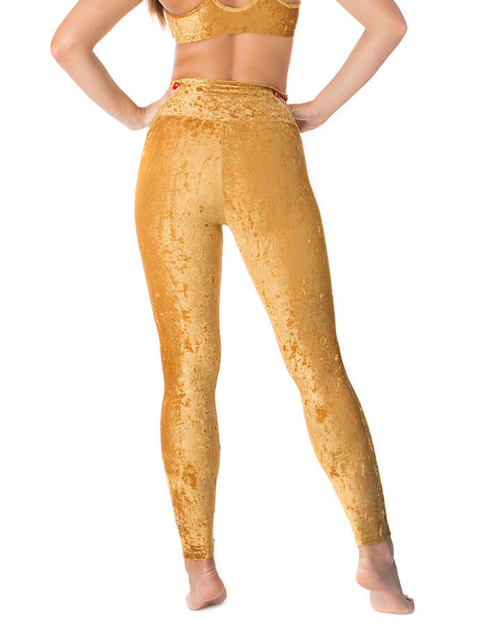 Velvet leggings Adele | Leggings | Color: purple velvet | Yoga Leggings | Dragonfly Pole Wear and Bikram Hot Yoga Clothes