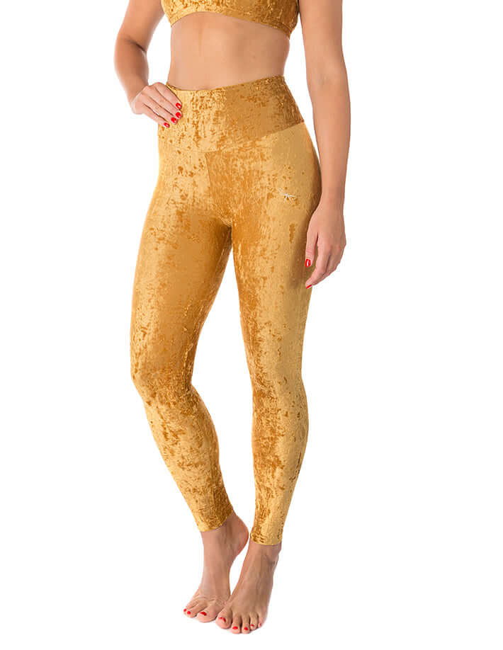 Velvet leggings Adele | Leggings | Color: purple velvet | Yoga Leggings | Dragonfly Pole Wear and Bikram Hot Yoga Clothes