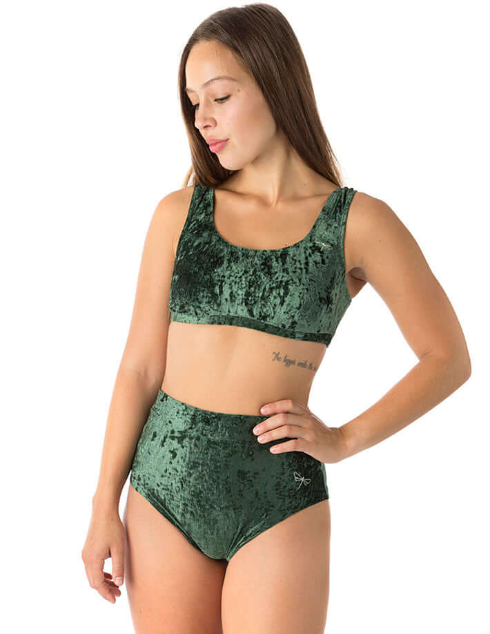 Velvet pole shorts Lola | Shorts | Color: frosty velvet | Pole Shorts | Dragonfly Pole Dance Clothing and Bikram Hot Yoga Wear