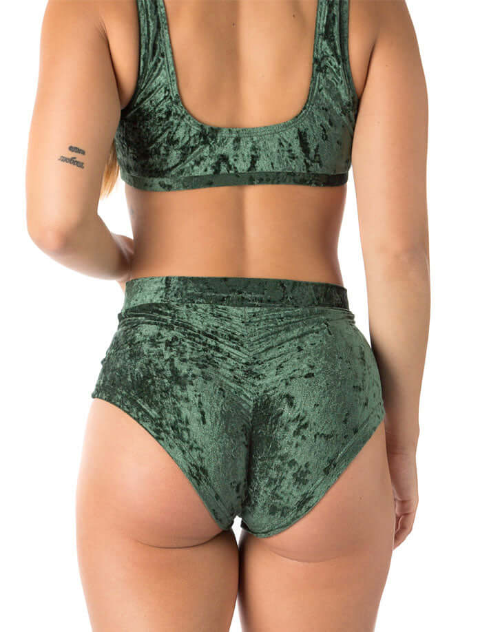 Velvet pole shorts Lola | Shorts | Color: frosty velvet | Pole Shorts | Dragonfly Pole Dance Clothing and Bikram Hot Yoga Wear