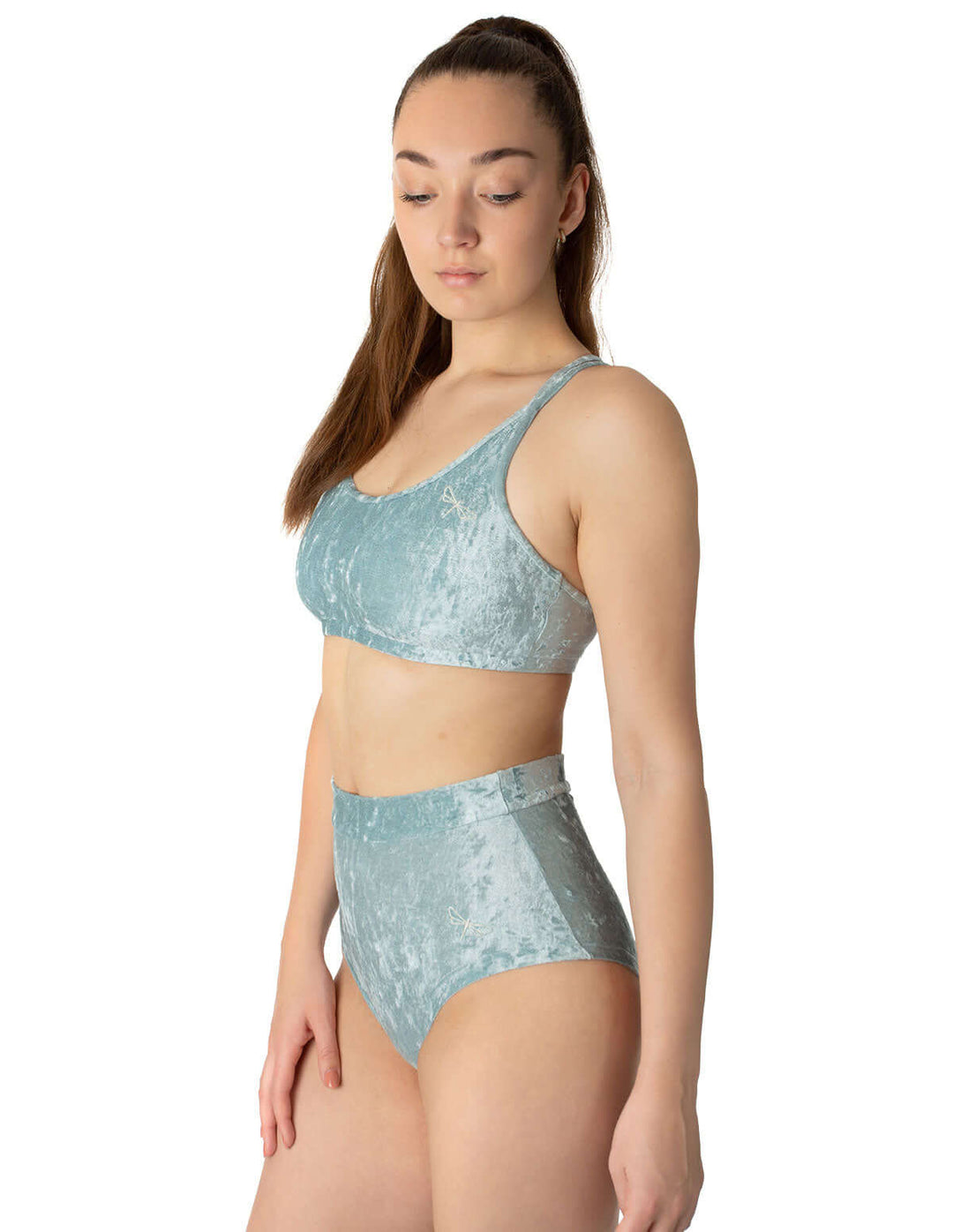 Velvet pole shorts Lola | Shorts | Color: frosty velvet | Pole Shorts | Dragonfly Pole Dance Clothing and Bikram Hot Yoga Wear