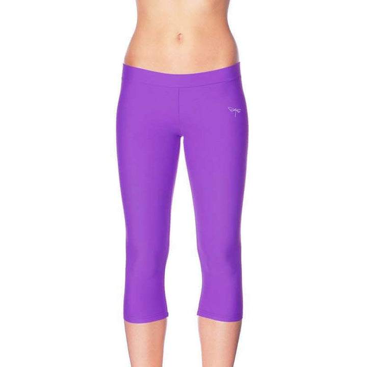 Trisha capri leggings | Leggings | Color: black | Yoga Leggings | Dragonfly Pole Wear and Bikram Hot Yoga Clothes