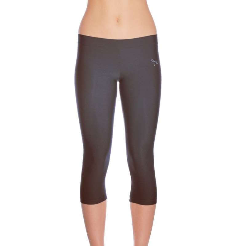 Trisha capri leggings | Leggings | Color: black | Yoga Leggings | Dragonfly Pole Wear and Bikram Hot Yoga Clothes