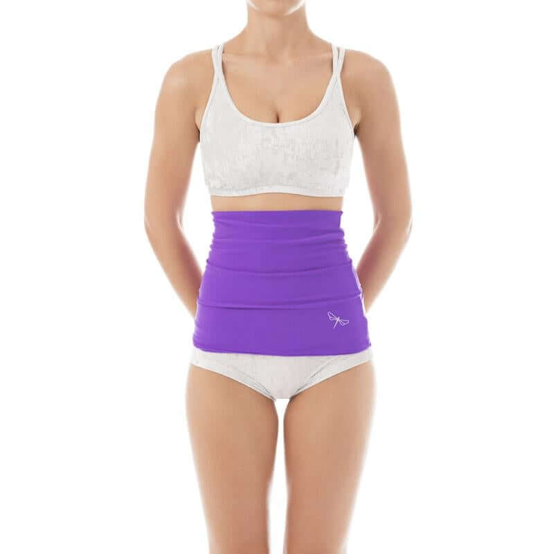 Back warmer | Back warmer | Color: violet | Dragonfly Pole Dance Clothing and Bikram Hot Yoga Wear