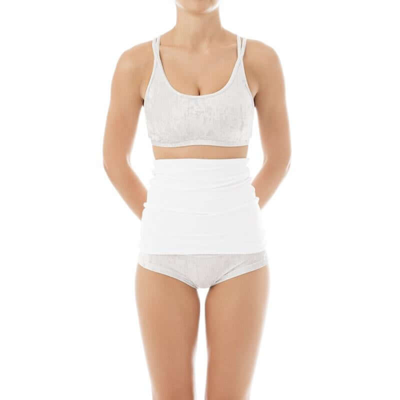 Back warmer | Back warmer | Color: white | Dragonfly Pole Dance Clothing and Bikram Hot Yoga Wear