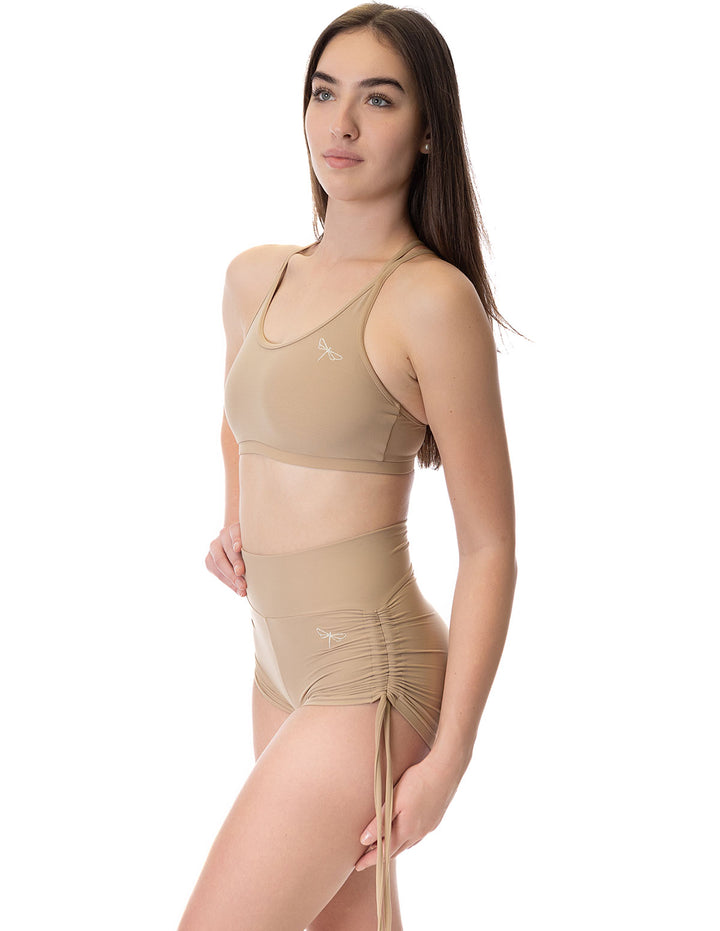 Short pole dance - drawstrings - Emma