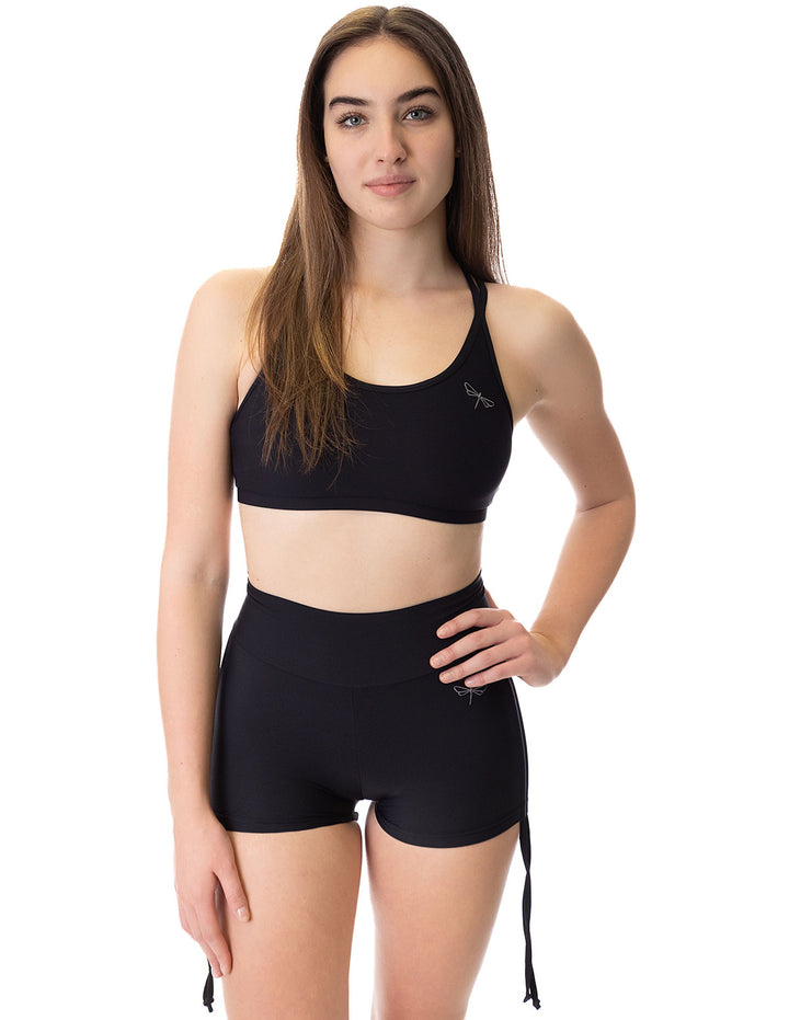 Short pole dance - drawstrings - Emma