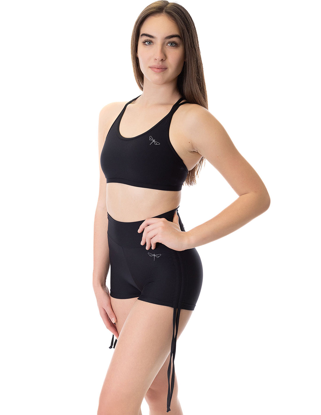 Short pole dance - drawstrings - Emma