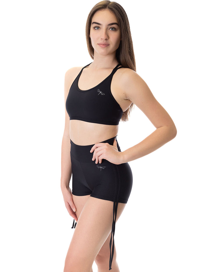 Short pole dance - drawstrings - Emma