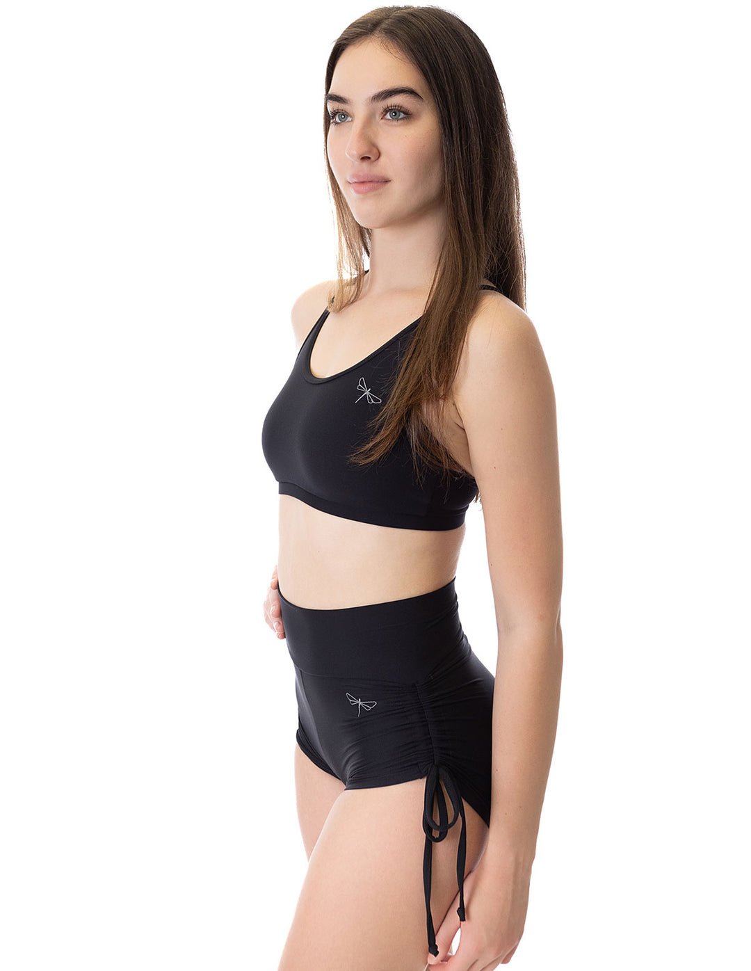 Short pole dance - drawstrings - Emma