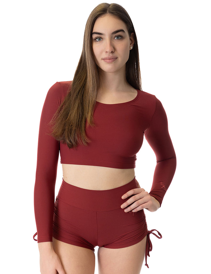 Short pole dance - drawstrings - Emma