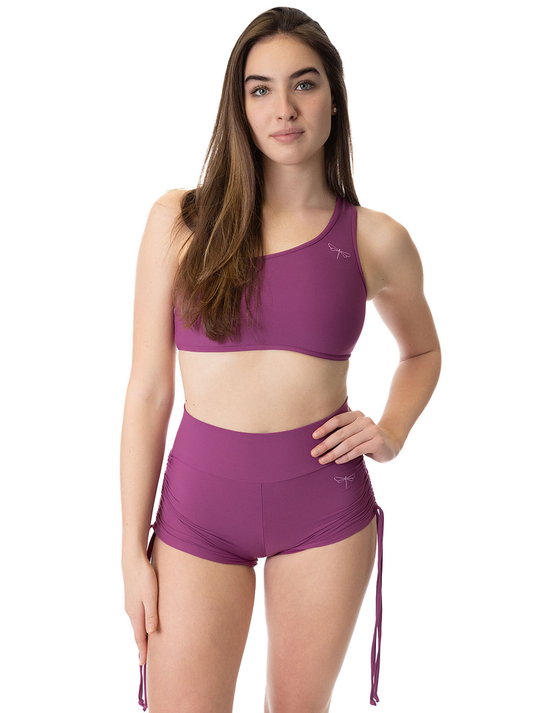 Short pole dance - drawstrings - Emma