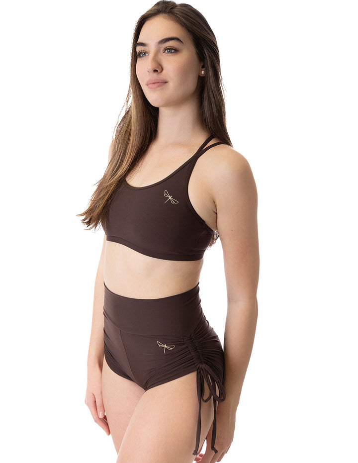 Short pole dance - drawstrings - Emma