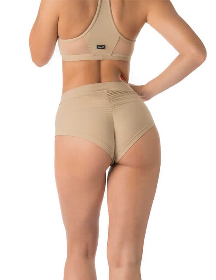 Scrunch pole shorts Lola | Shorts | Color: black | Pole Shorts | Dragonfly Pole Dance Clothing and Bikram Hot Yoga Wear