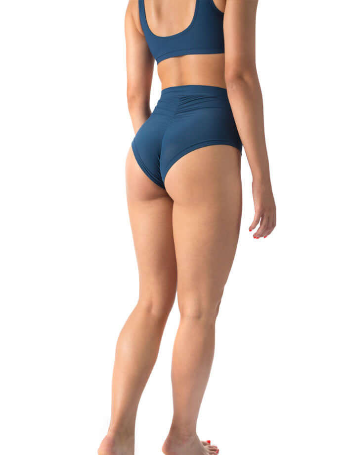 Scrunch pole shorts Lola | Shorts | Color: black | Pole Shorts | Dragonfly Pole Dance Clothing and Bikram Hot Yoga Wear